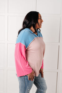 A-Tisket A-Tasket Color Block Pullover - Also in Plus