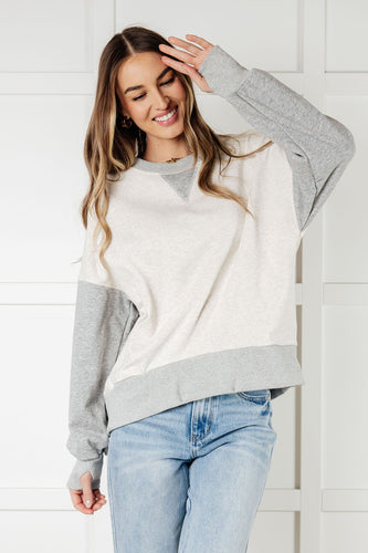 Bring it Together Color Block Pullover - Also in Plus