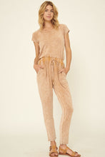 Load image into Gallery viewer, Mineral Washed Finish Knit Jumpsuit