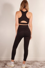 Load image into Gallery viewer, Tank crop top &amp; high waist leggings set