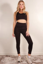 Load image into Gallery viewer, Tank crop top &amp; high waist leggings set