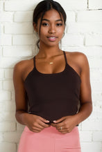 Load image into Gallery viewer, Criss cross back sports top