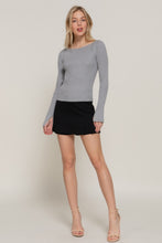 Load image into Gallery viewer, Long Sleeve Boat Neck Sweater