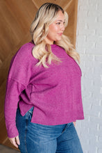 Load image into Gallery viewer, Casual Tuesday Ribbed Knit Sweater in Light Plum - also in Plus