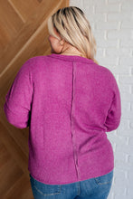 Load image into Gallery viewer, Casual Tuesday Ribbed Knit Sweater in Light Plum - also in Plus