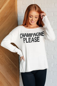 Champagne Please Lightweight Sweater - Also in Plus