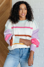 Load image into Gallery viewer, Flawless Features Striped Sweater -Also in Plus