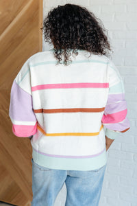 Flawless Features Striped Sweater -Also in Plus