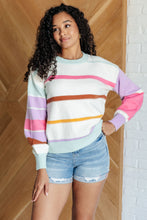 Load image into Gallery viewer, Flawless Features Striped Sweater -Also in Plus