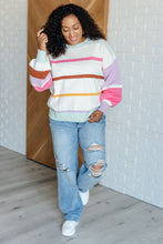 Load image into Gallery viewer, Flawless Features Striped Sweater -Also in Plus