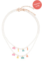 Load image into Gallery viewer, Mama &amp; Mini Necklace Set