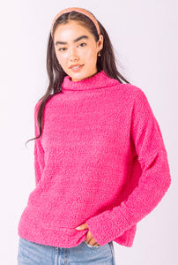 Fuzzy Basic Sweater Top