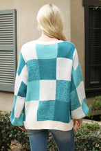 Load image into Gallery viewer, Blue Block Sweater