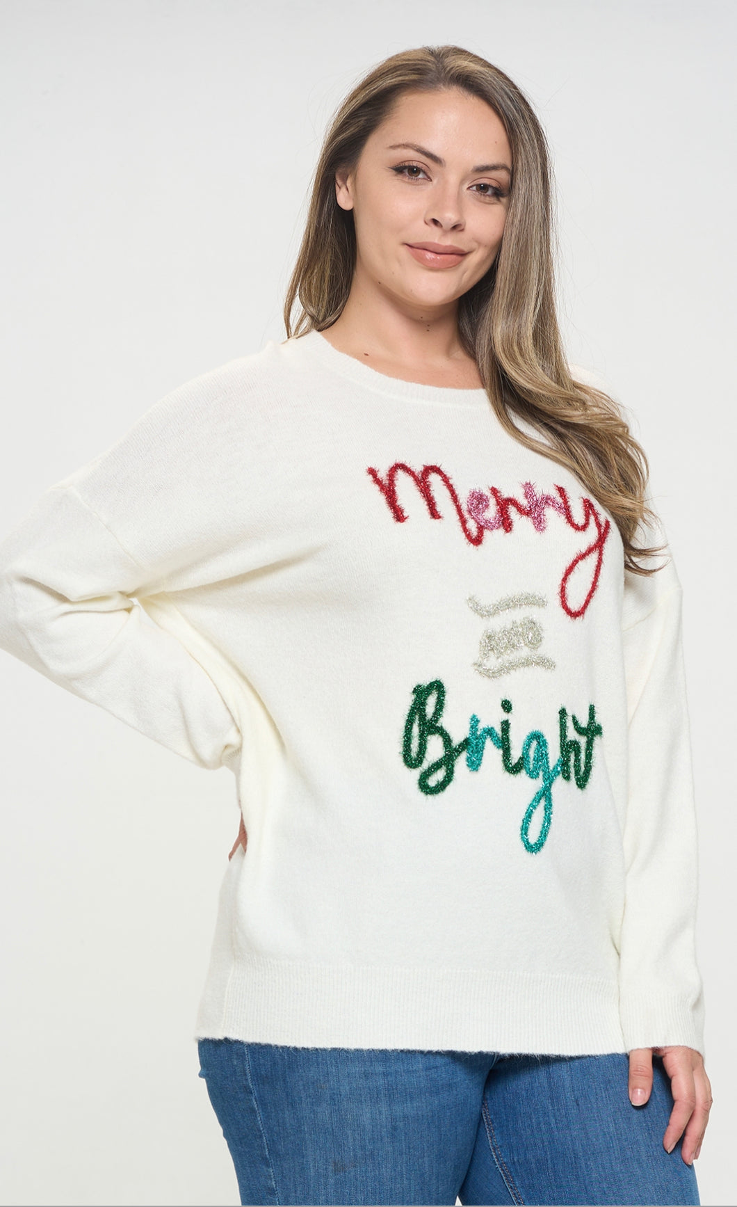 Merry & Bright PLUS Sweater