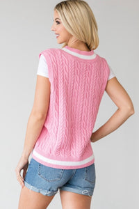 Barbie Pink Sweater Vest