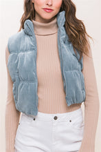 Load image into Gallery viewer, Cord Puffer Vest