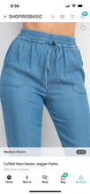 Load image into Gallery viewer, Soft Denim Jogger