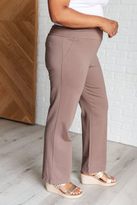 Magic Straight Pants in Dark Mocha - Also in Plus