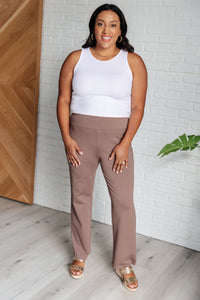 Magic Straight Pants in Dark Mocha - Also in Plus