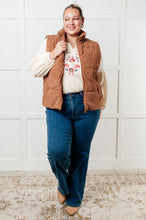 Load image into Gallery viewer, Pick Me Up Corduroy Puffer Vest - Also in Plus