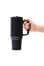 Load image into Gallery viewer, No Spill 40oz Tumbler in Black - Gift Idea