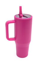 Load image into Gallery viewer, No Spill 40oz Tumbler in Hot Pink - Gift Idea