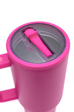 Load image into Gallery viewer, No Spill 40oz Tumbler in Hot Pink - Gift Idea