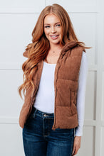 Load image into Gallery viewer, Pick Me Up Corduroy Puffer Vest - Also in Plus