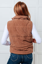 Load image into Gallery viewer, Pick Me Up Corduroy Puffer Vest - Also in Plus