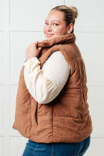 Load image into Gallery viewer, Pick Me Up Corduroy Puffer Vest - Also in Plus