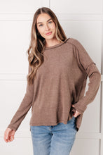 Load image into Gallery viewer, Simply Basic Ribbed Hacci Sweater in Mocha - Also in Plus