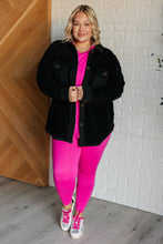 Load image into Gallery viewer, Soft Serve Brushed Microfiber Set in Neon Hot Pink - Also in Plus