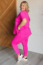 Load image into Gallery viewer, Soft Serve Brushed Microfiber Set in Neon Hot Pink - Also in Plus