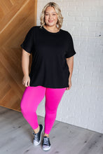 Load image into Gallery viewer, Soft Serve Brushed Microfiber Set in Neon Hot Pink - Also in Plus