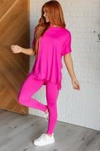 Load image into Gallery viewer, Soft Serve Brushed Microfiber Set in Neon Hot Pink - Also in Plus