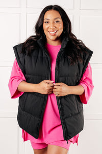 Stadium Seating Puffer Vest also in Plus