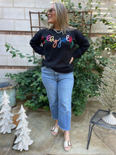 Load image into Gallery viewer, PREORDER: Holly Jolly Tinsel Sweater in Two Colors