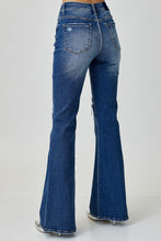 Load image into Gallery viewer, RISEN Distressed Button-Fly Flare Jeans