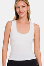 Load image into Gallery viewer, Zenana Cropped Padded Seamless Tank