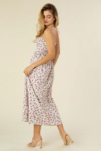 Smocked cami maxi dress