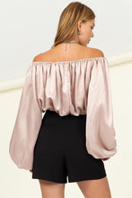 Load image into Gallery viewer, TRENDY MOMENT OFF SHOULDER BLOUSE