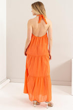 Load image into Gallery viewer, HYFVE Halter Neck Cover Up Maxi Dress