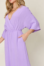 Load image into Gallery viewer, Double Take Full Size Half Sleeve Wide Leg Jumpsuit