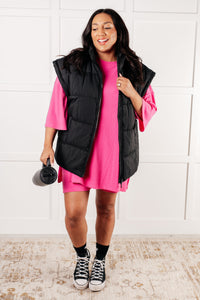 Stadium Seating Puffer Vest also in Plus