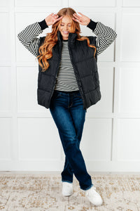 Stadium Seating Puffer Vest also in Plus