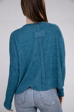 Load image into Gallery viewer, Ribbed Dolman Long Sleeve Sweater