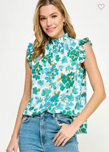 Load image into Gallery viewer, Ruffled Floral Tank