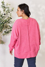 Load image into Gallery viewer, Zenana Full Size Center Seam Long Sleeve Sweatshirt
