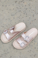 Load image into Gallery viewer, Weeboo Jewel of the Sea Faux Pearl Buckle Slide Sandals