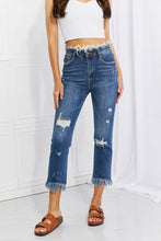Load image into Gallery viewer, RISEN Full Size Undone Chic Straight Leg Jeans